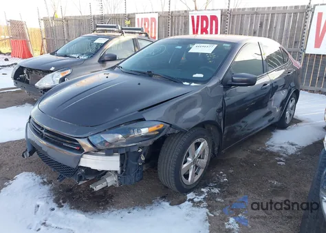 2015 Dodge Dart Sxt z USA, uszkodzony, nr VIN 1C3CDFBBXFD439604